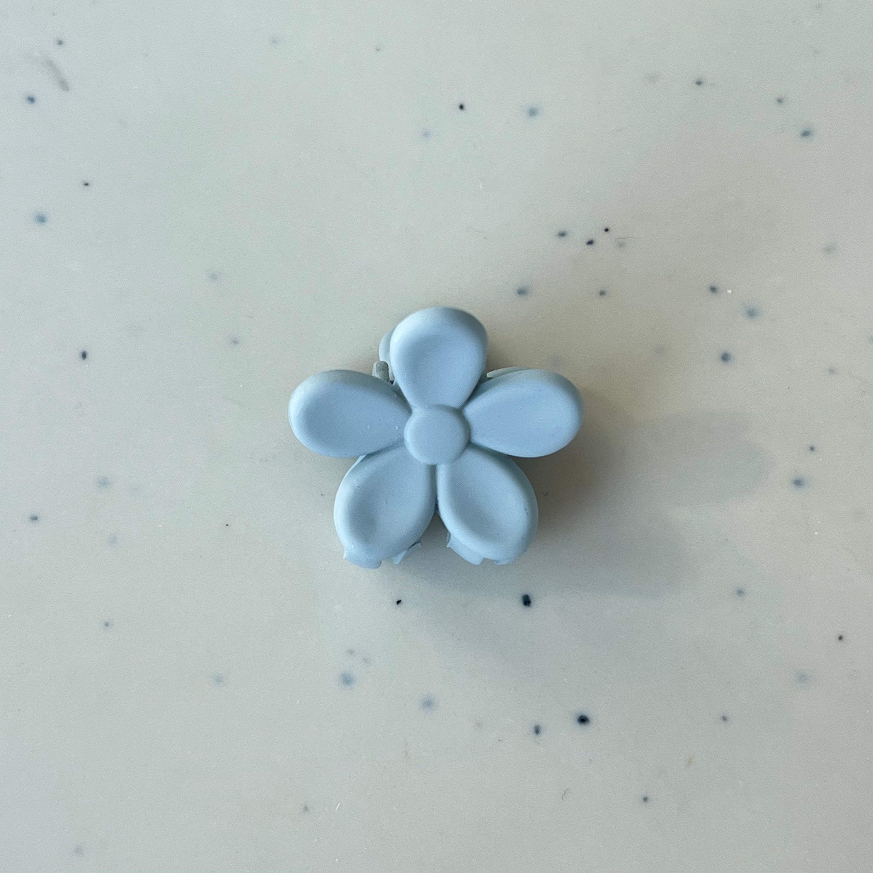 Kids Mini Flower Claw Set - Pack of 6, Soft Pastel Colors